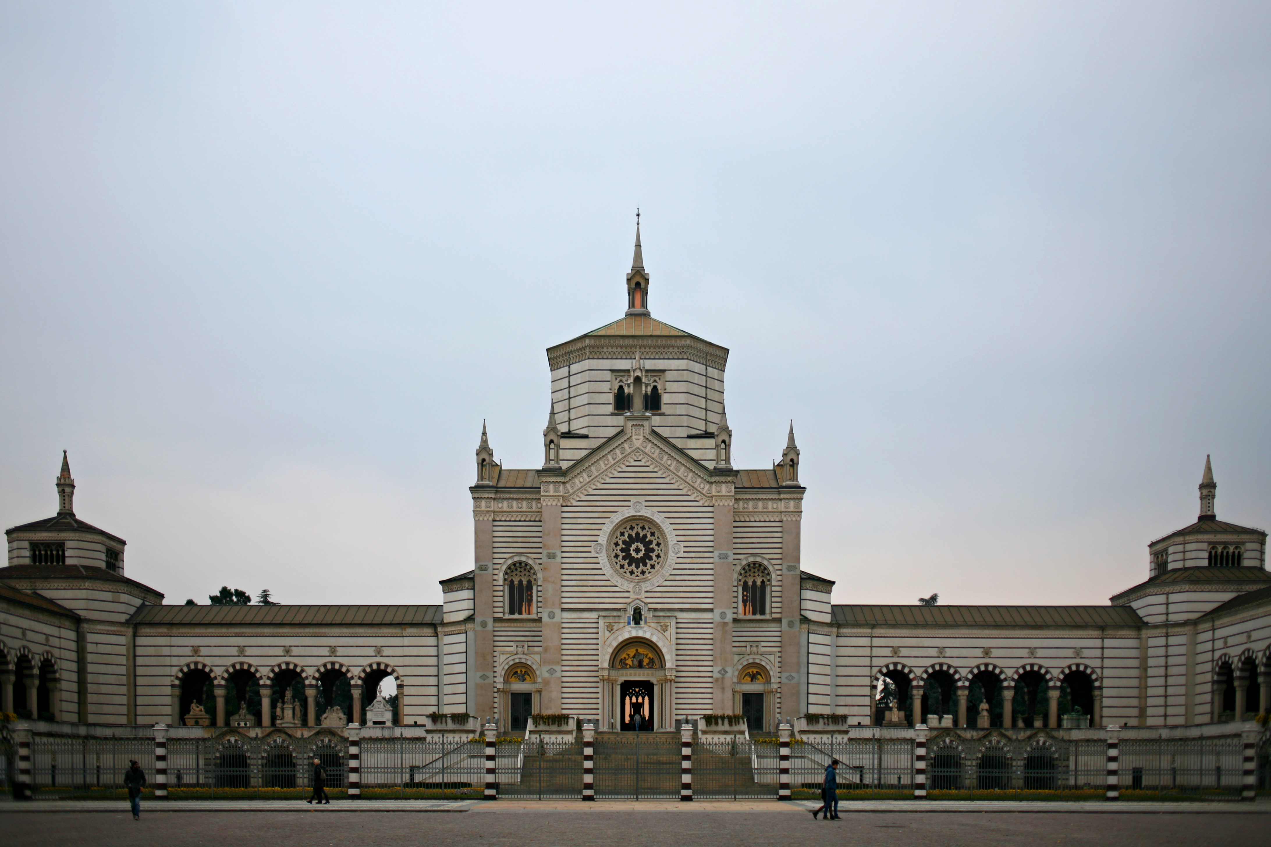 Monumentální Hřbitov v Miláně