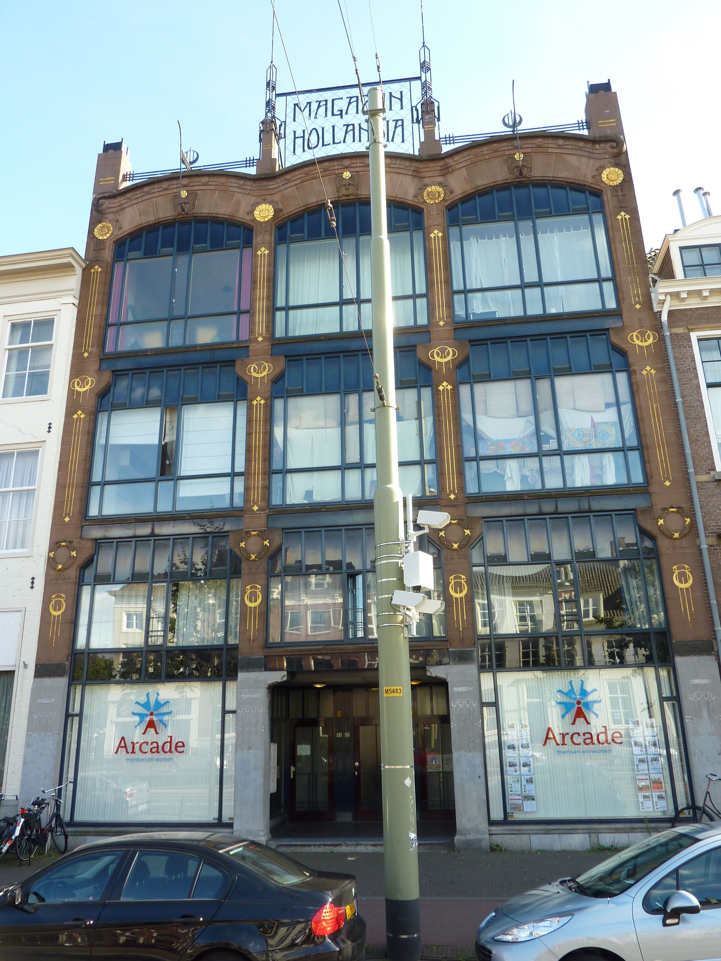 Magazijn Hollandia, Prinsegracht, Haag