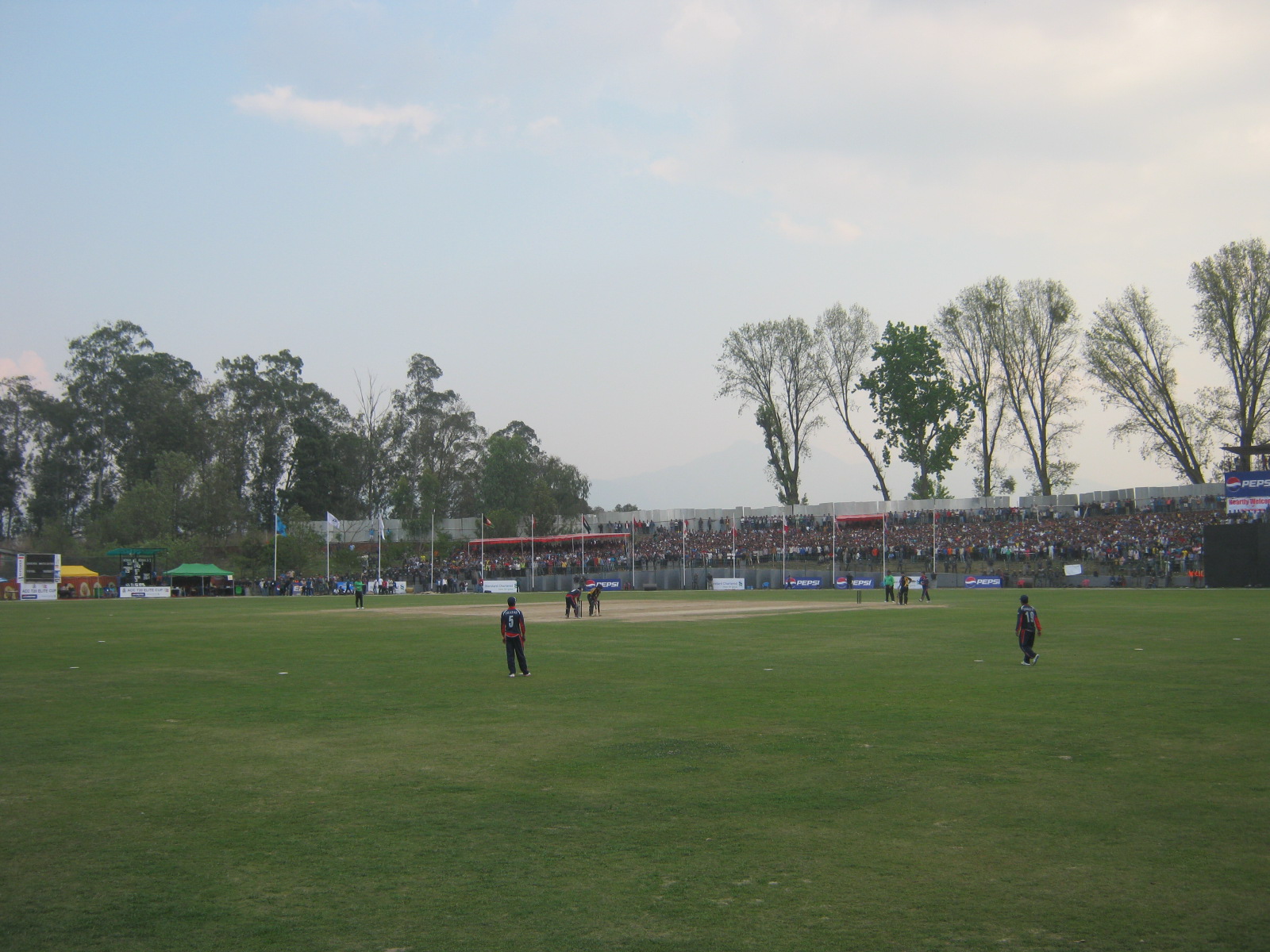 Internationales Cricket-Gelände Der Tribhuvan-Universität