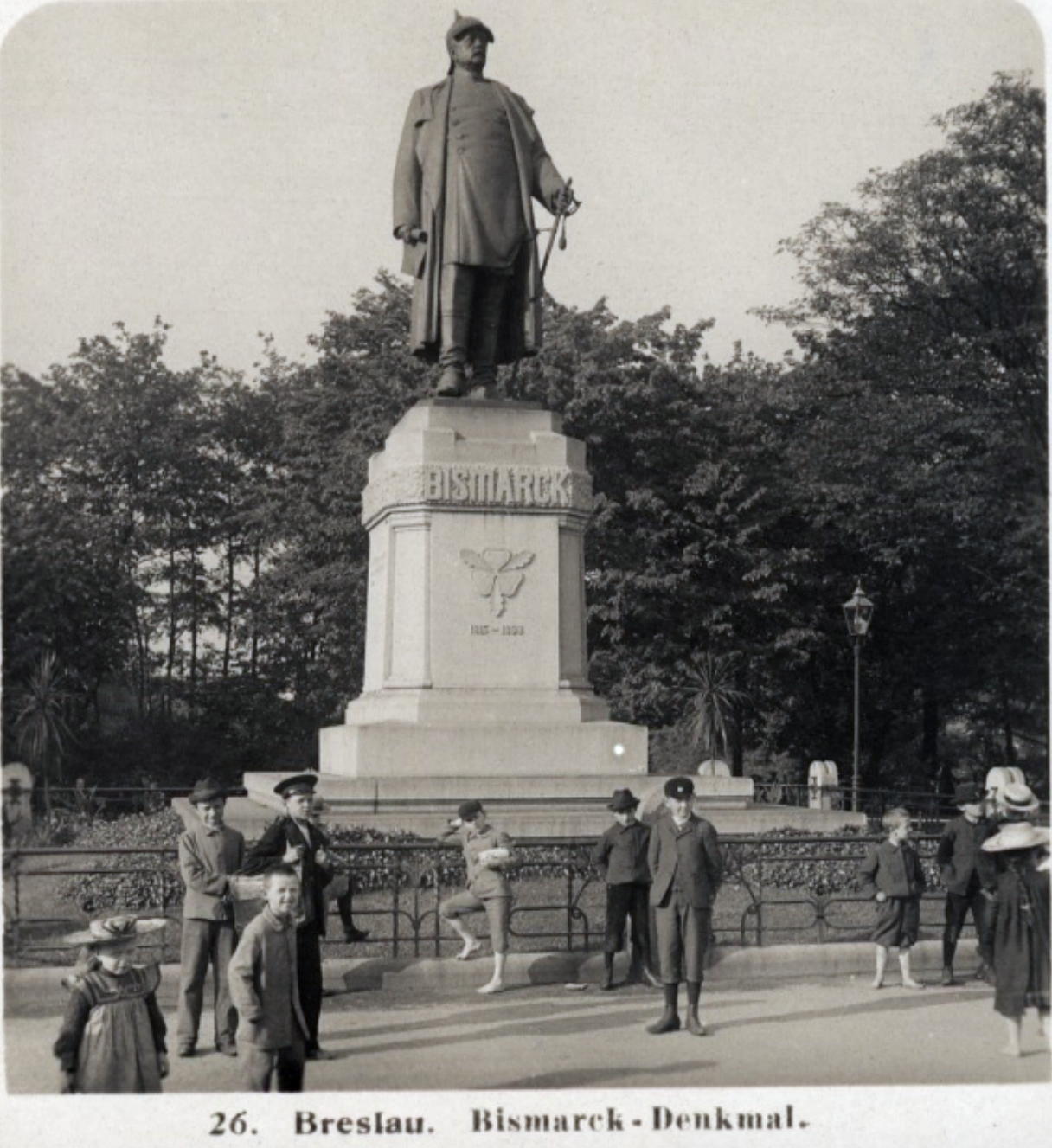 Monumento a Otto Von Bismarck en Wrocław