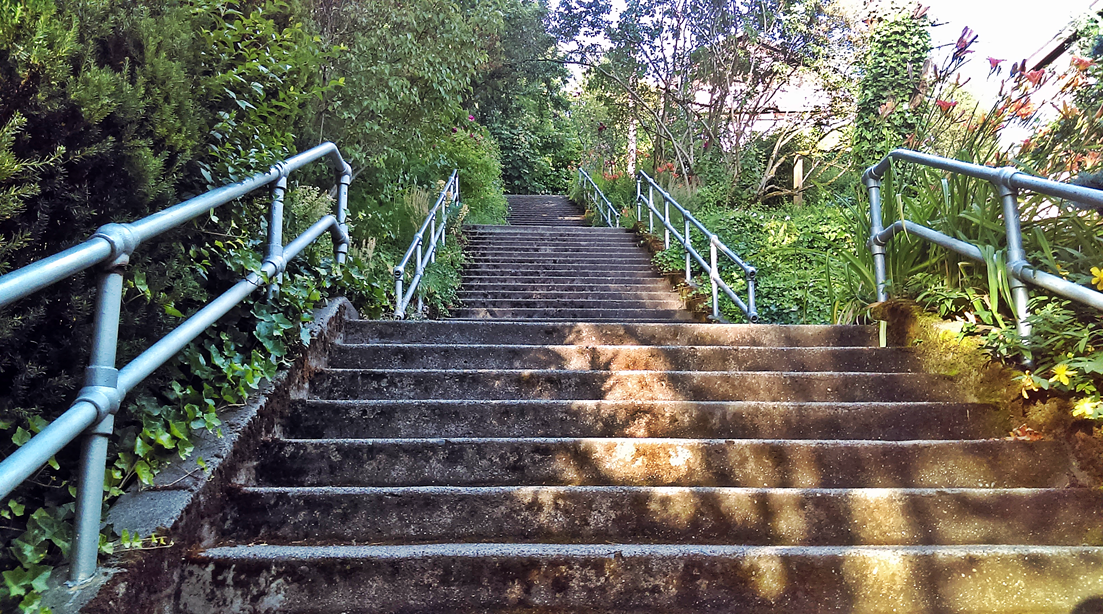 Escaleras De Howe Street