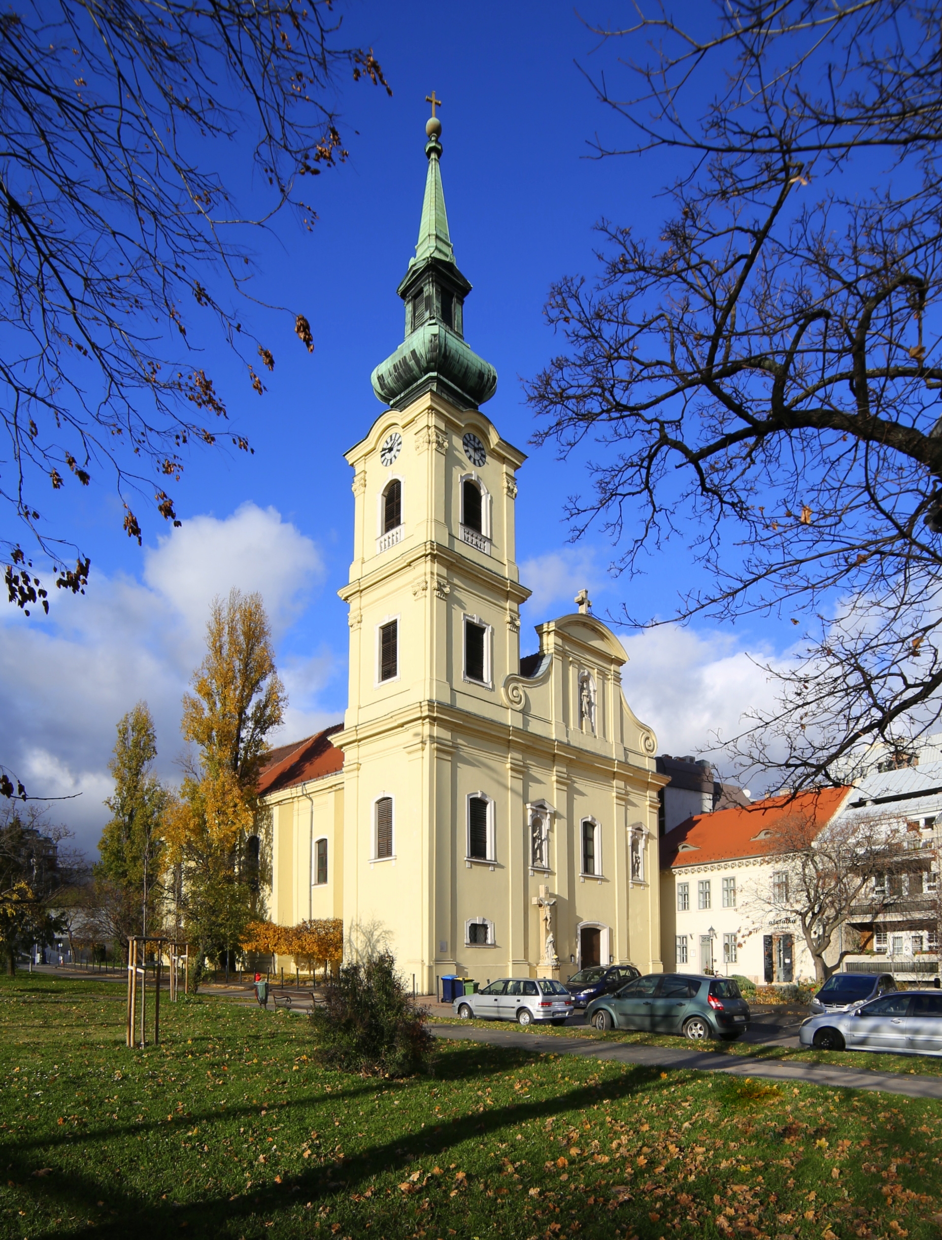 Kostel Svaté Kateřiny Alexandrijské, Tabán
