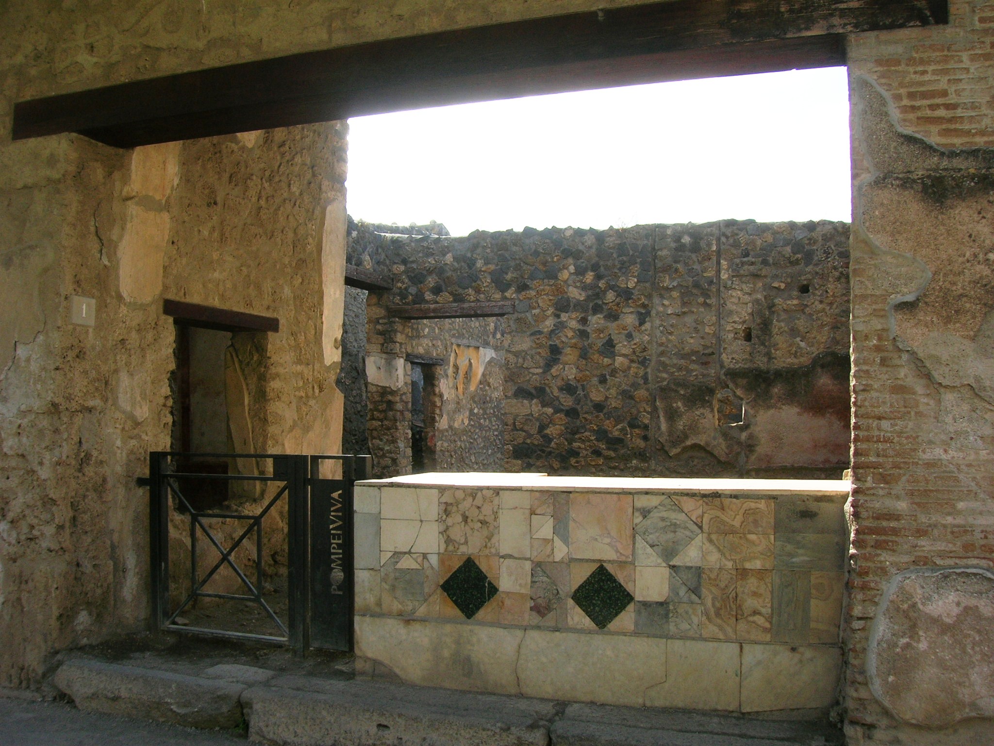 Region I Der Archäologischen Ausgrabungen Von Pompeji