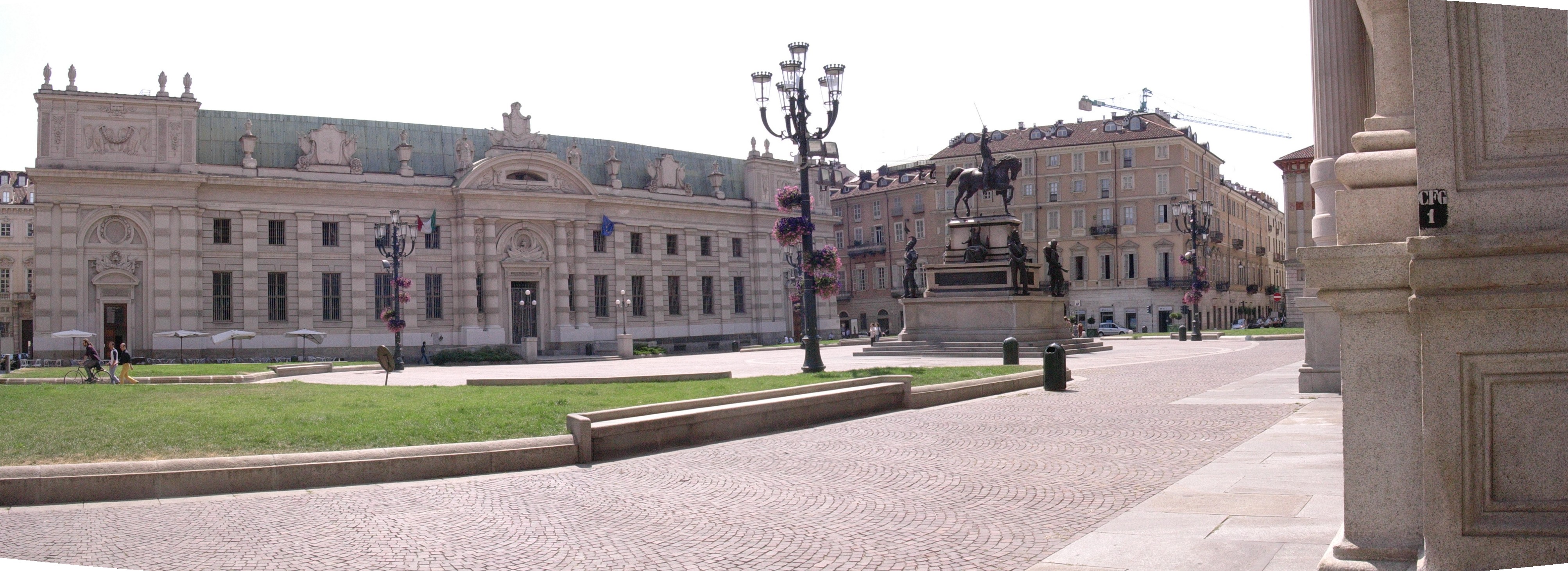 Biblioteca Nazionale Universitaria. Turin, Italie