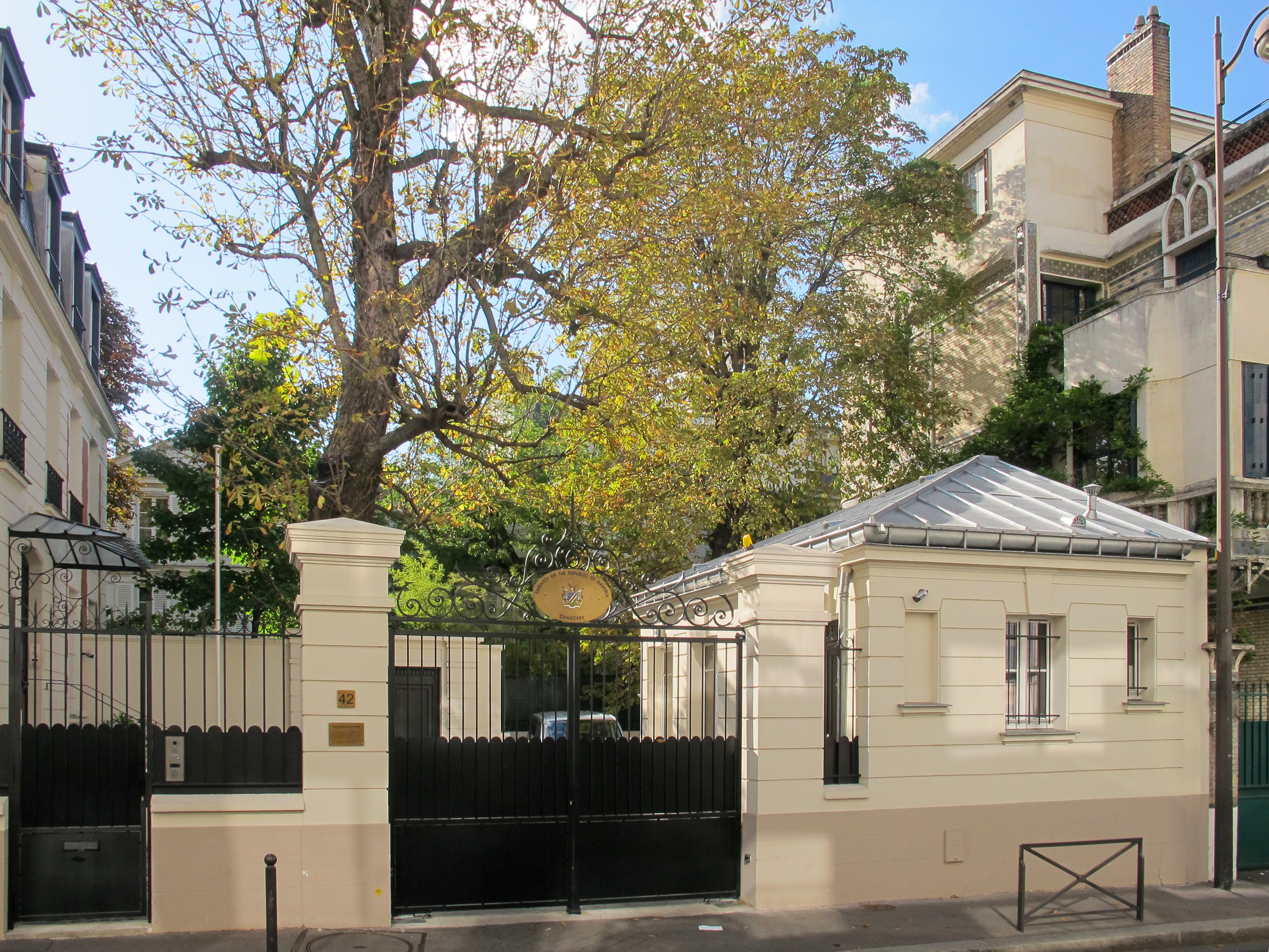 Embajada De Namibia en Francia
