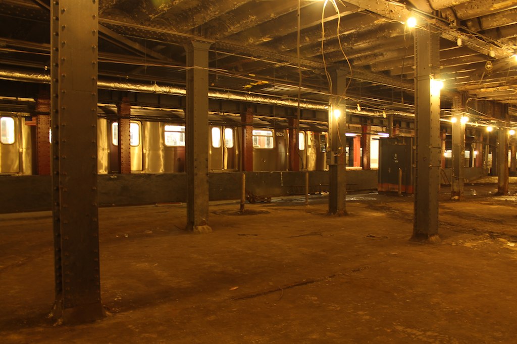 Trolley-Terminal Der Williamsburg-Brücke