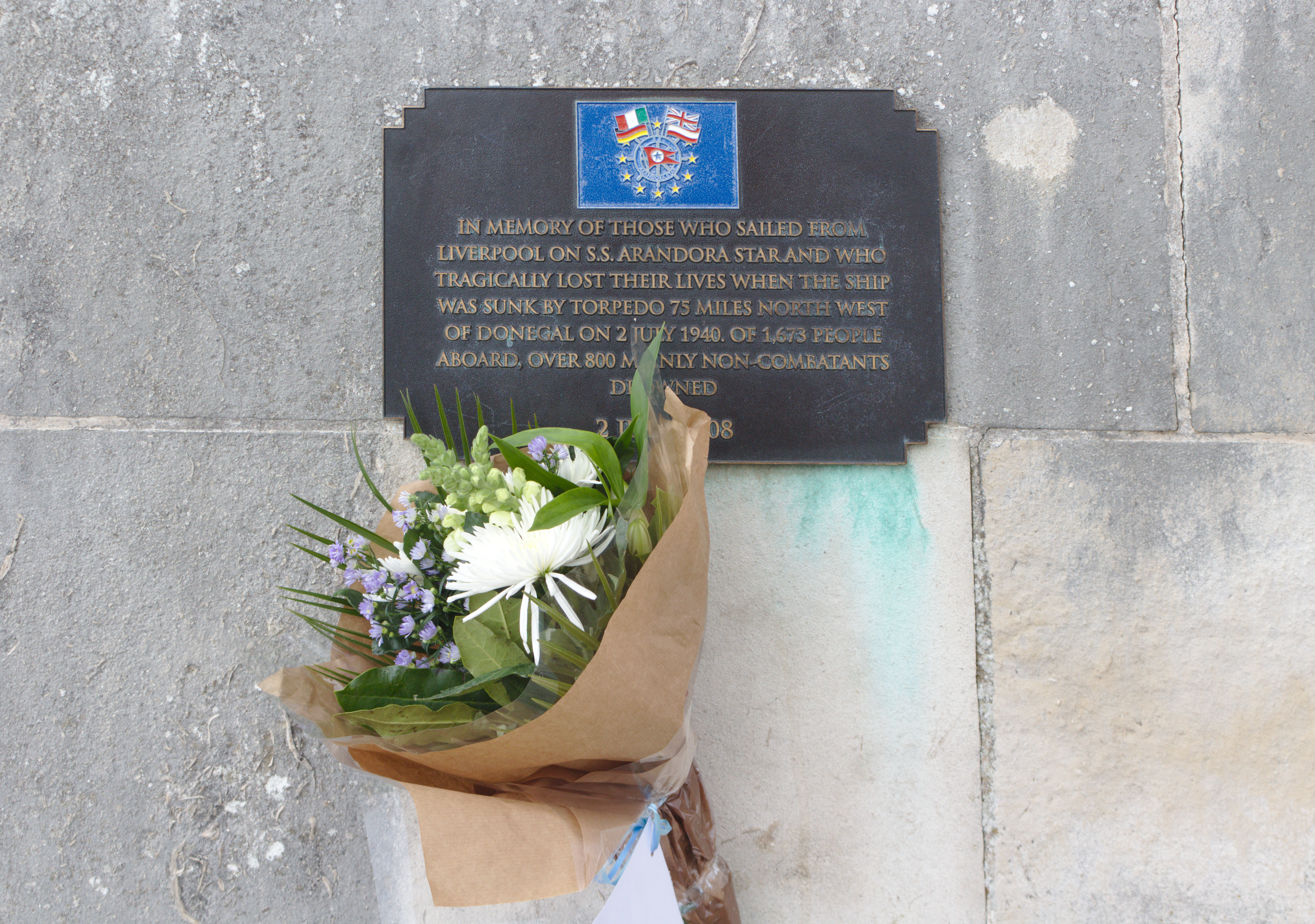 Memorial Arandora Star, Pier Head