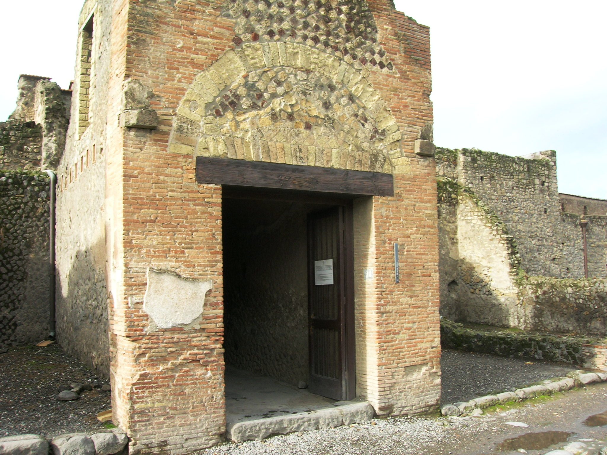 Forumsthermen, Pompeji