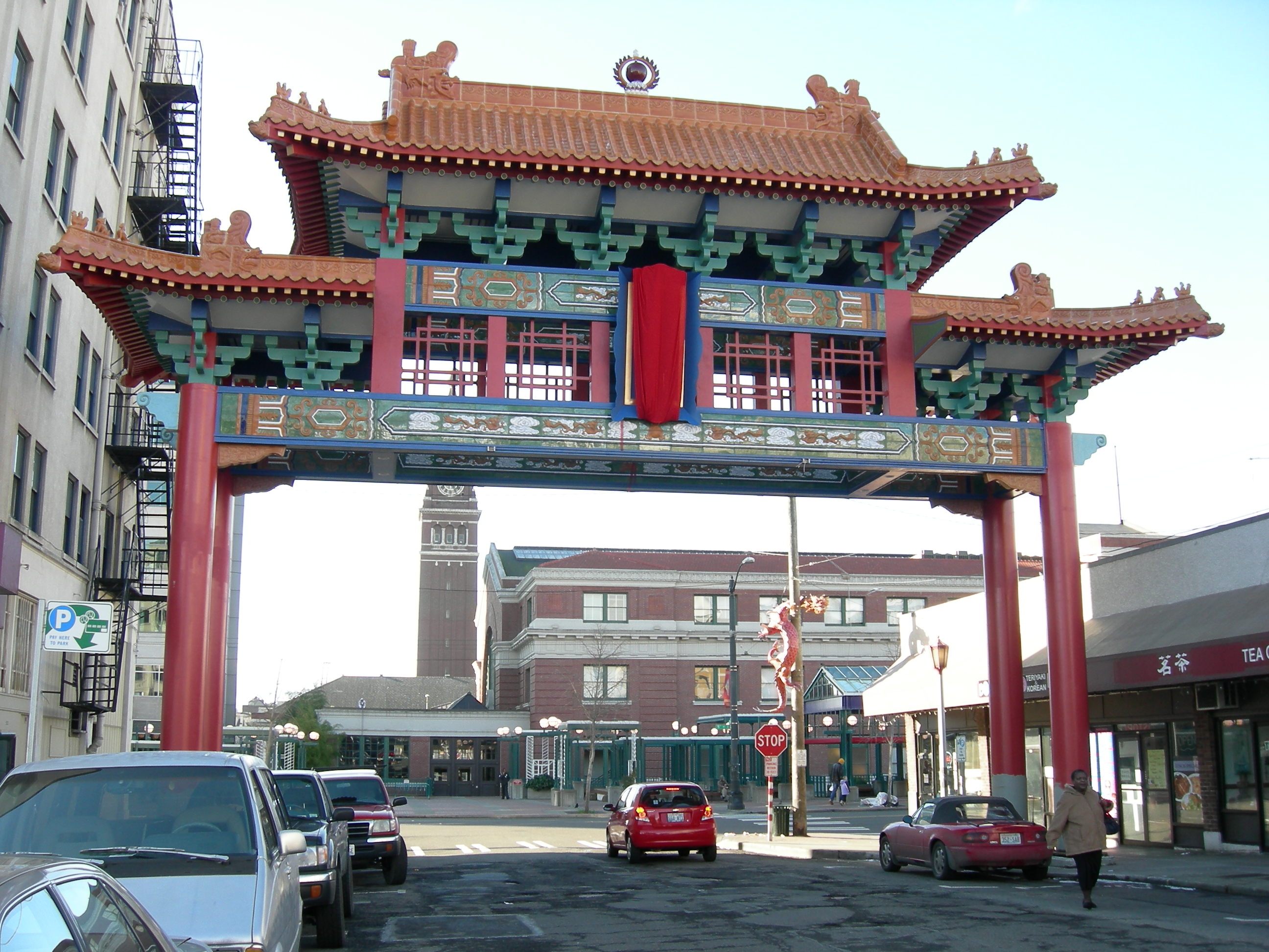 Puerta Histórica De Chinatown (Seattle)