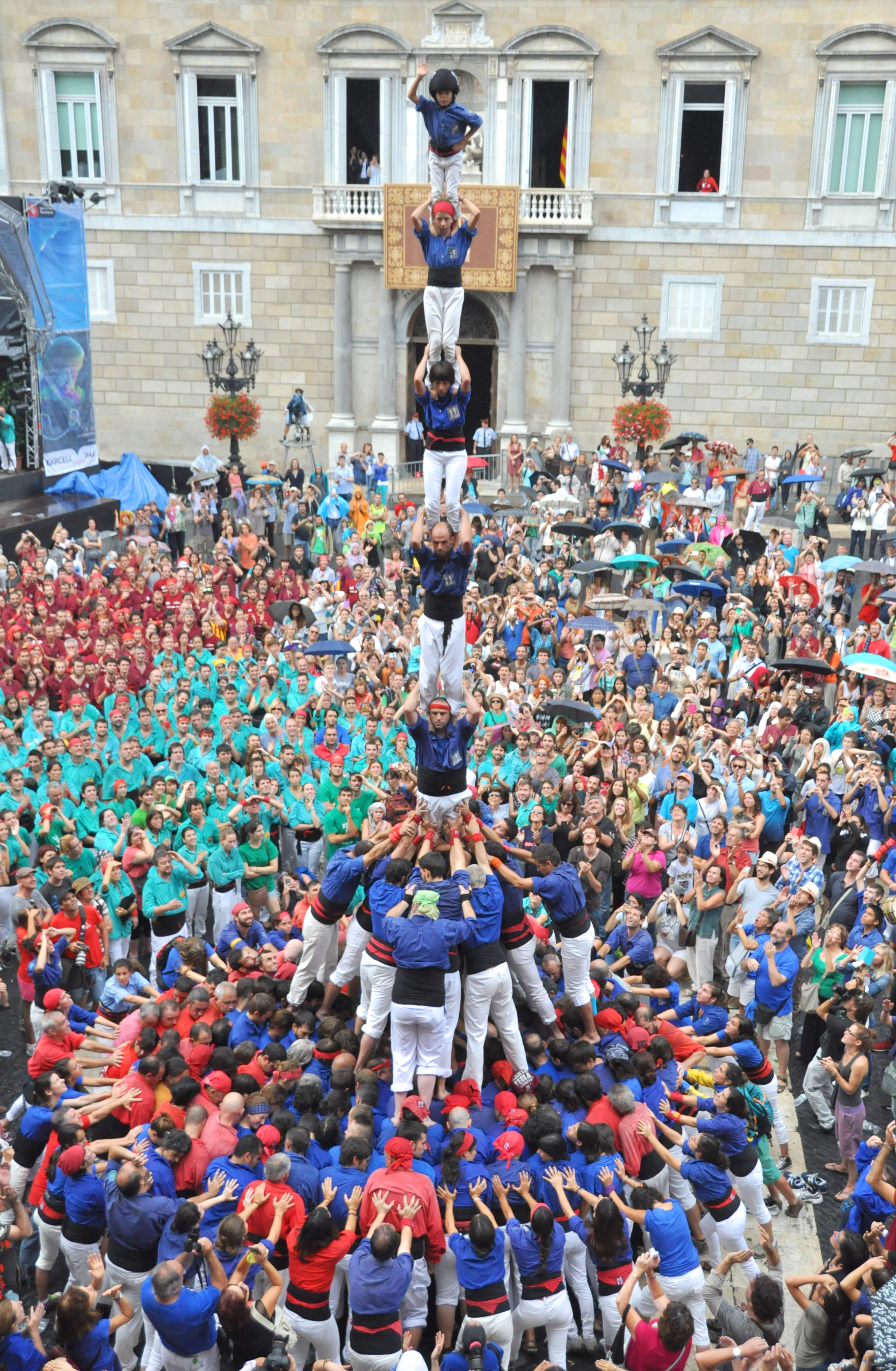Castellers De La Vila De Gràcia