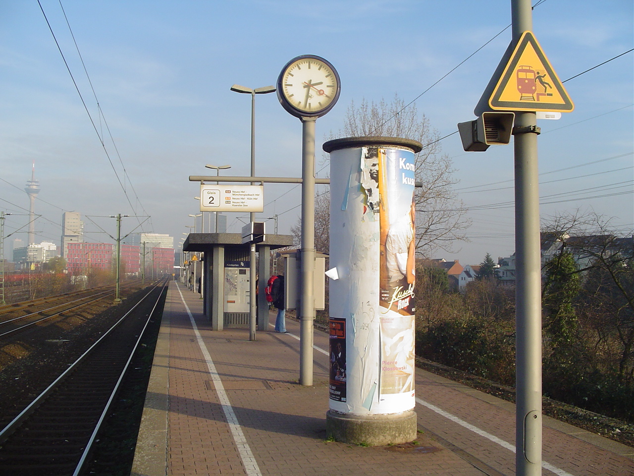 Haltepunkt Düsseldorf-Hamm