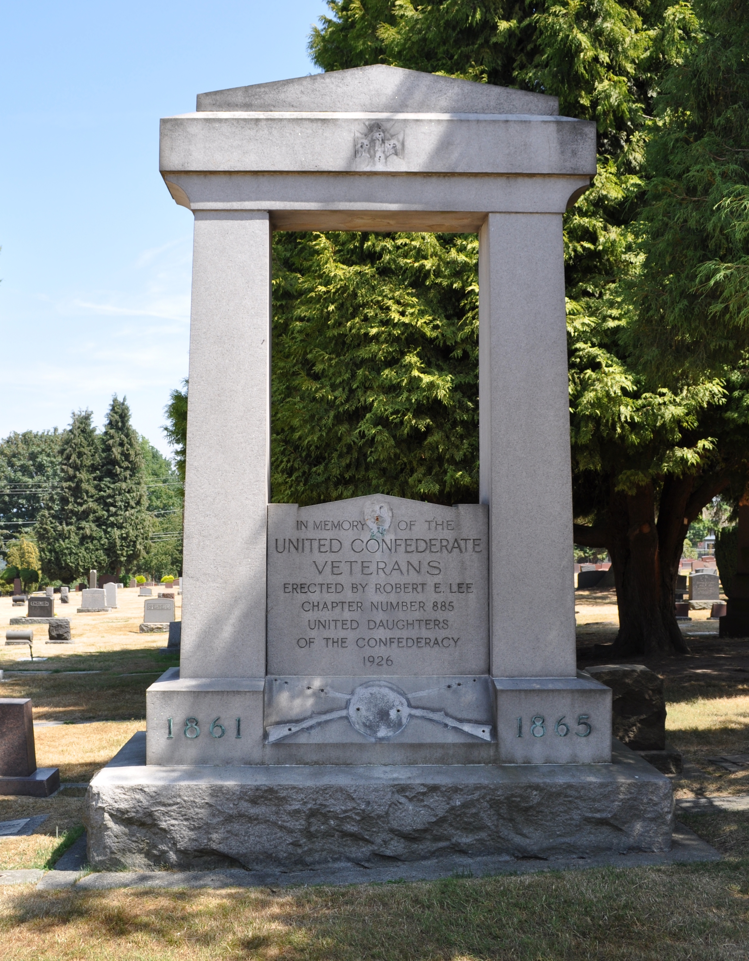 Memorial De Los Veteranos Confederados Unidos