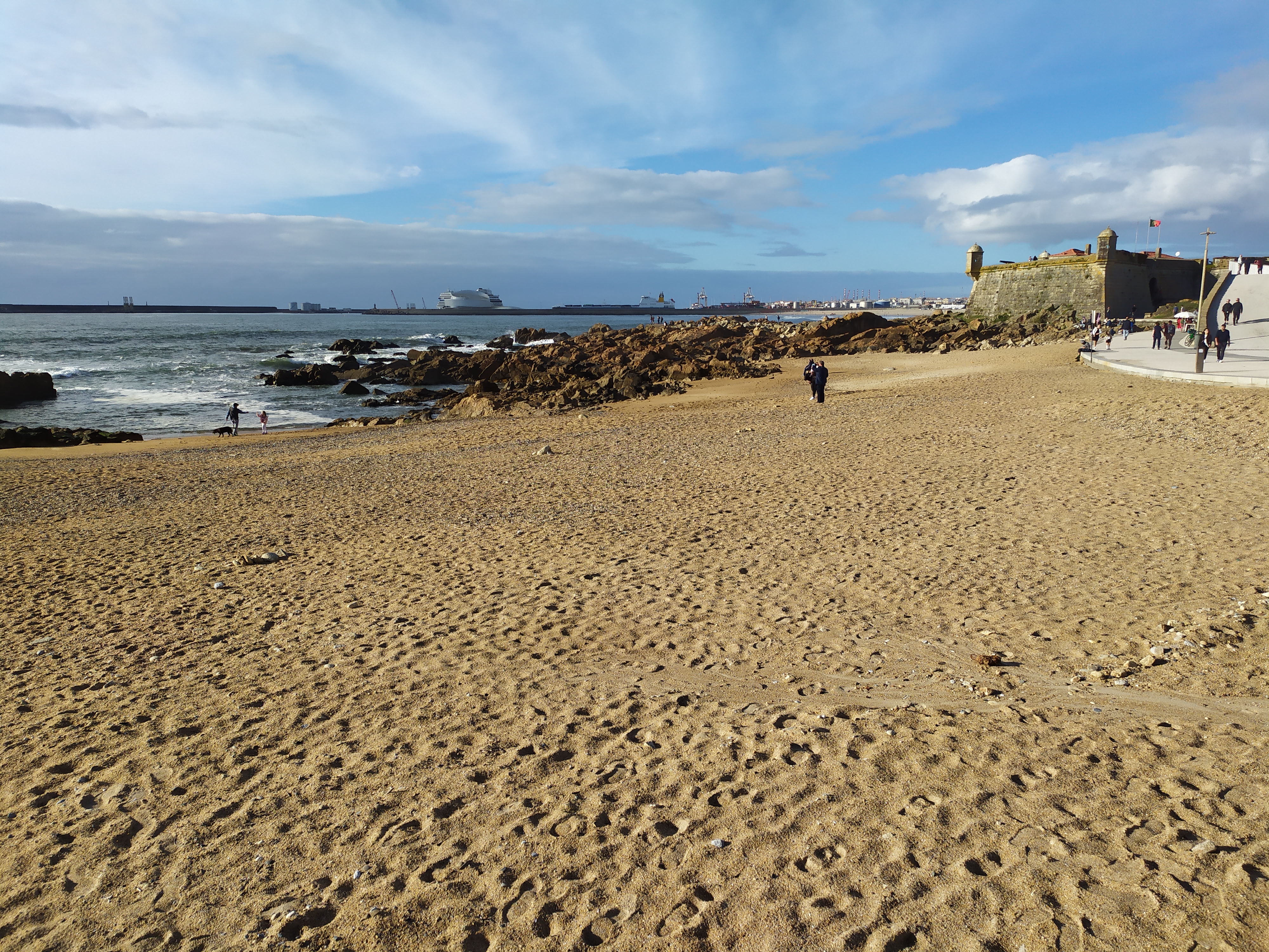 Strand Von Castelo Do Queijo