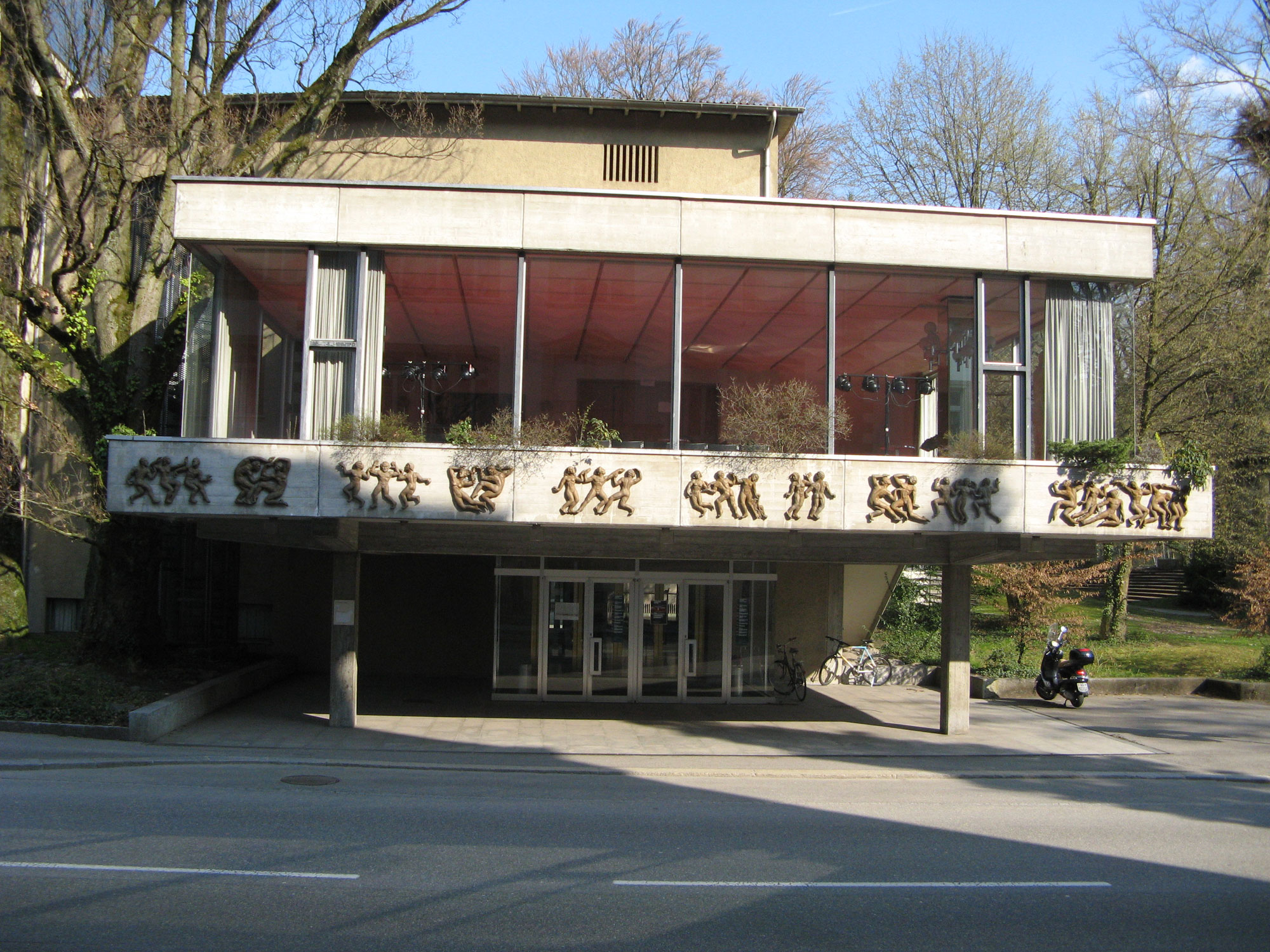 Kurtheater With Glass Foyer