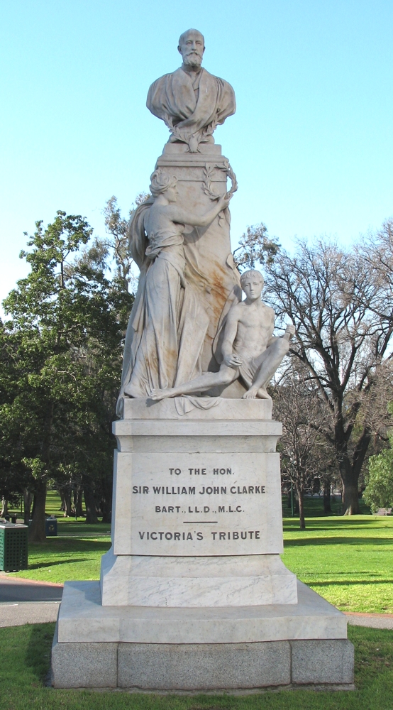 Estatua De William John Clarke