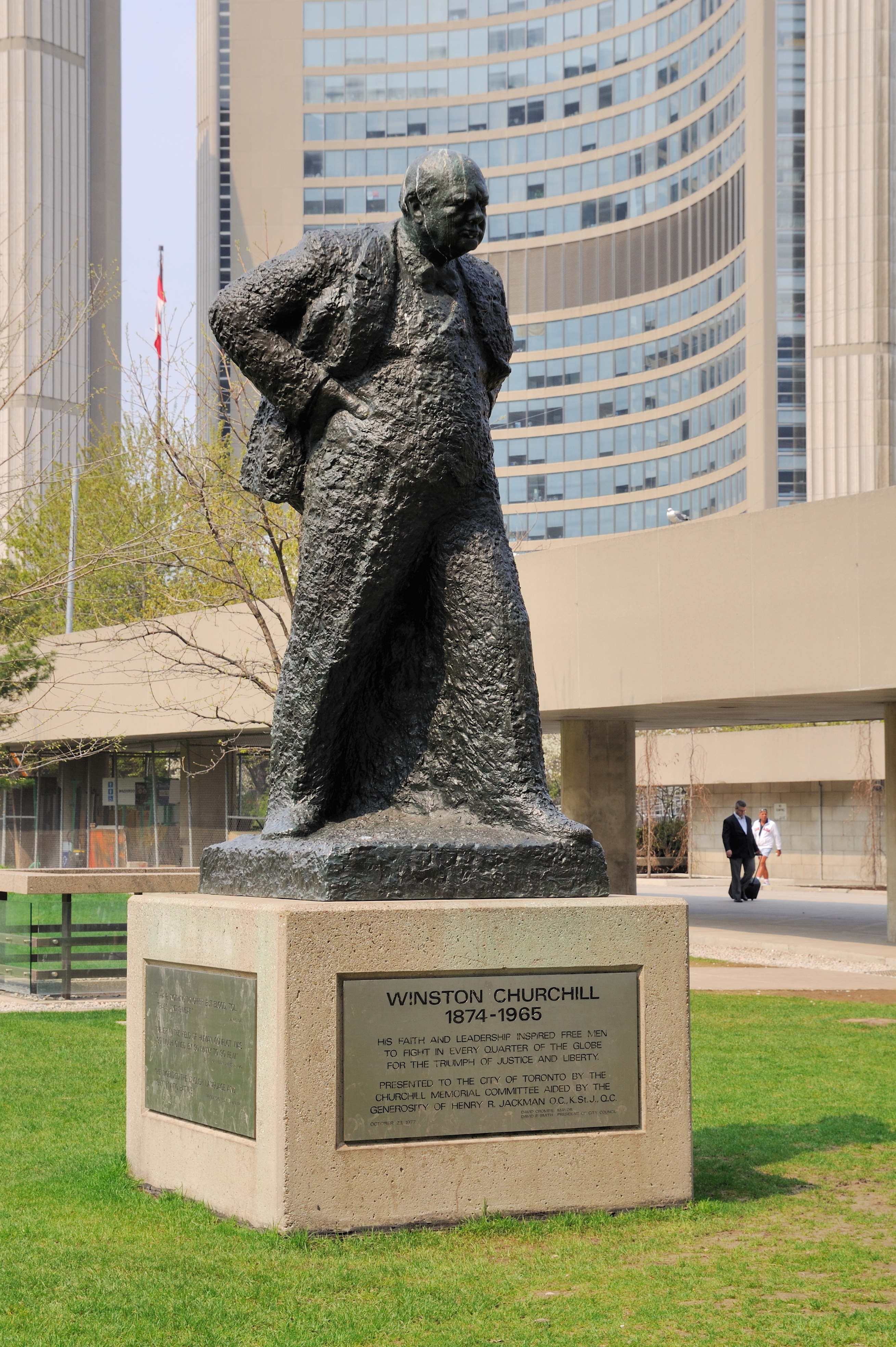 Statue of Winston Churchill