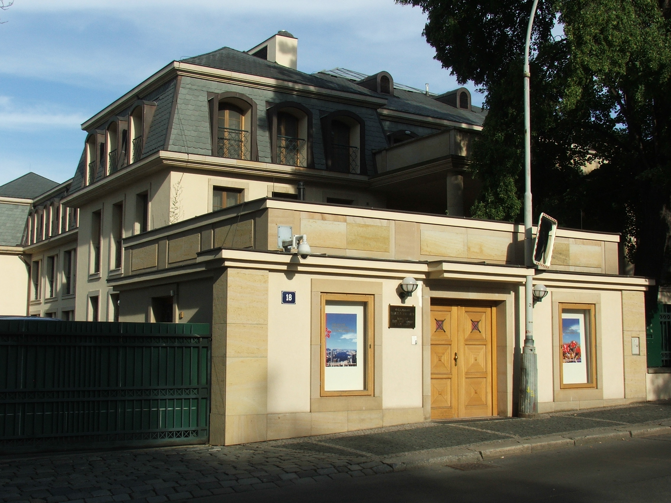 Embassy of the People's Republic of China, Prague