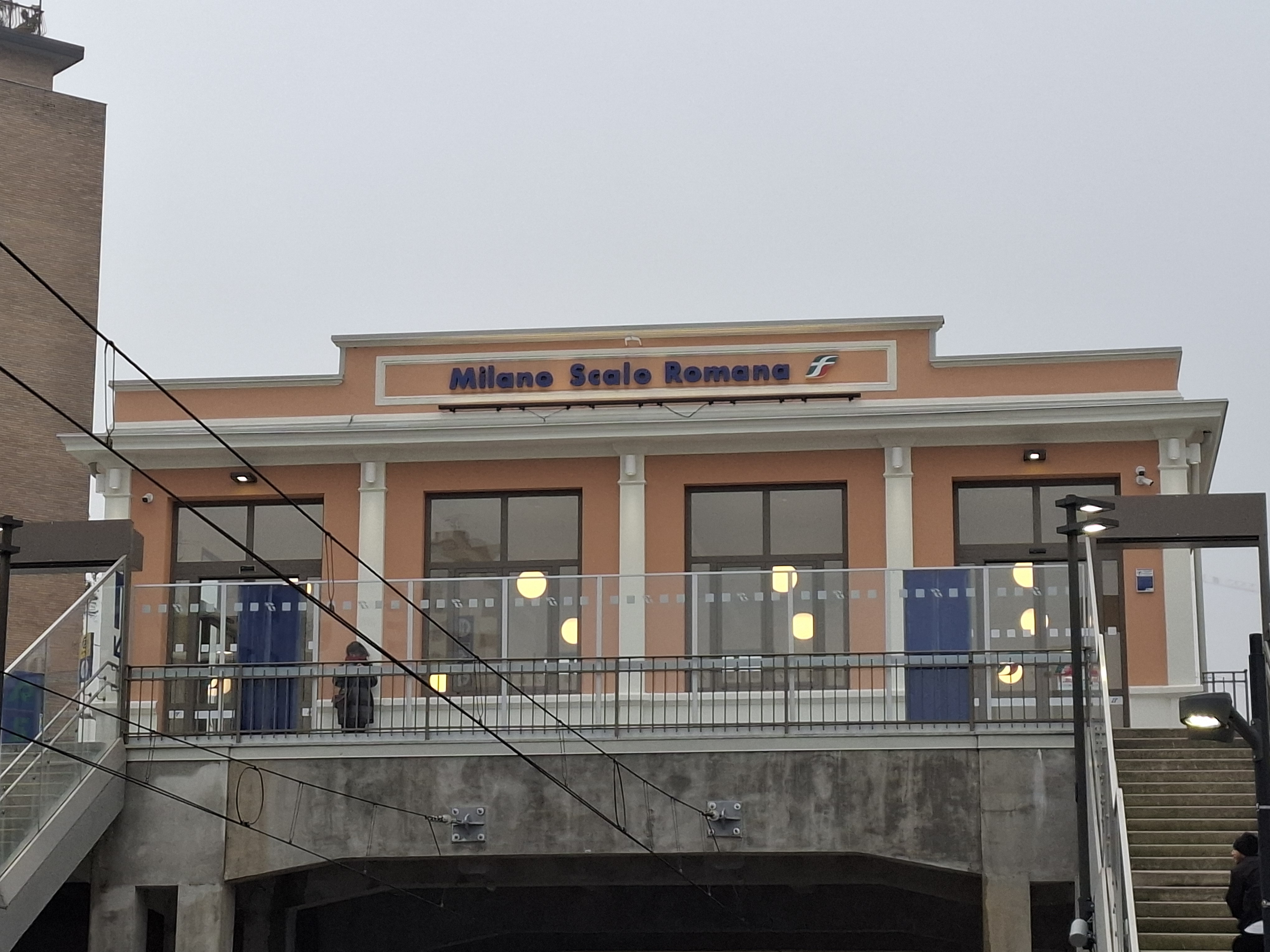 Železniční Stanice Milano Porta Romana