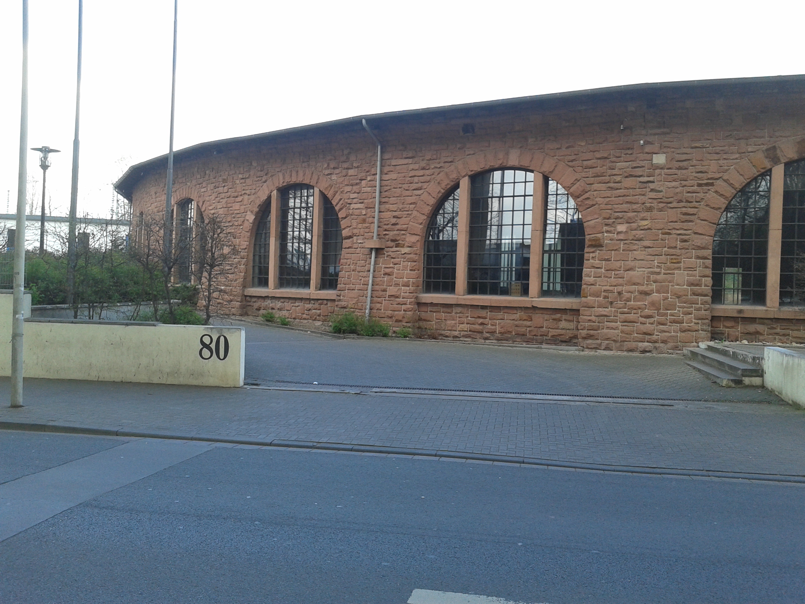 Antiga Estação De Locomotivas De Mainz