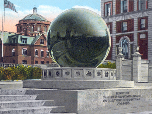 Sonnenuhr Der Columbia-Universität