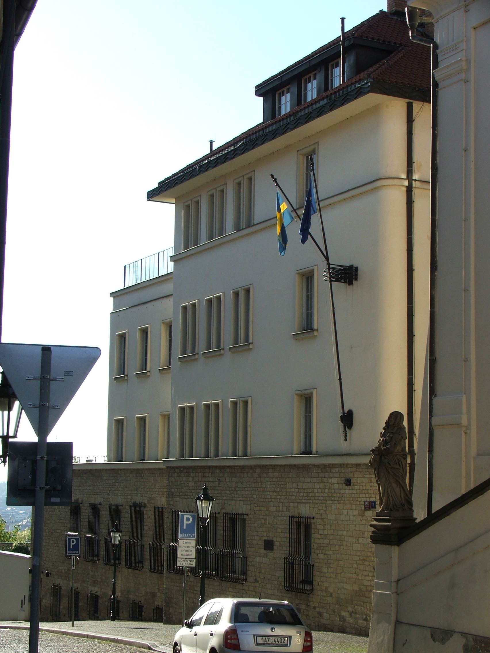 Embassy of Sweden, Prague