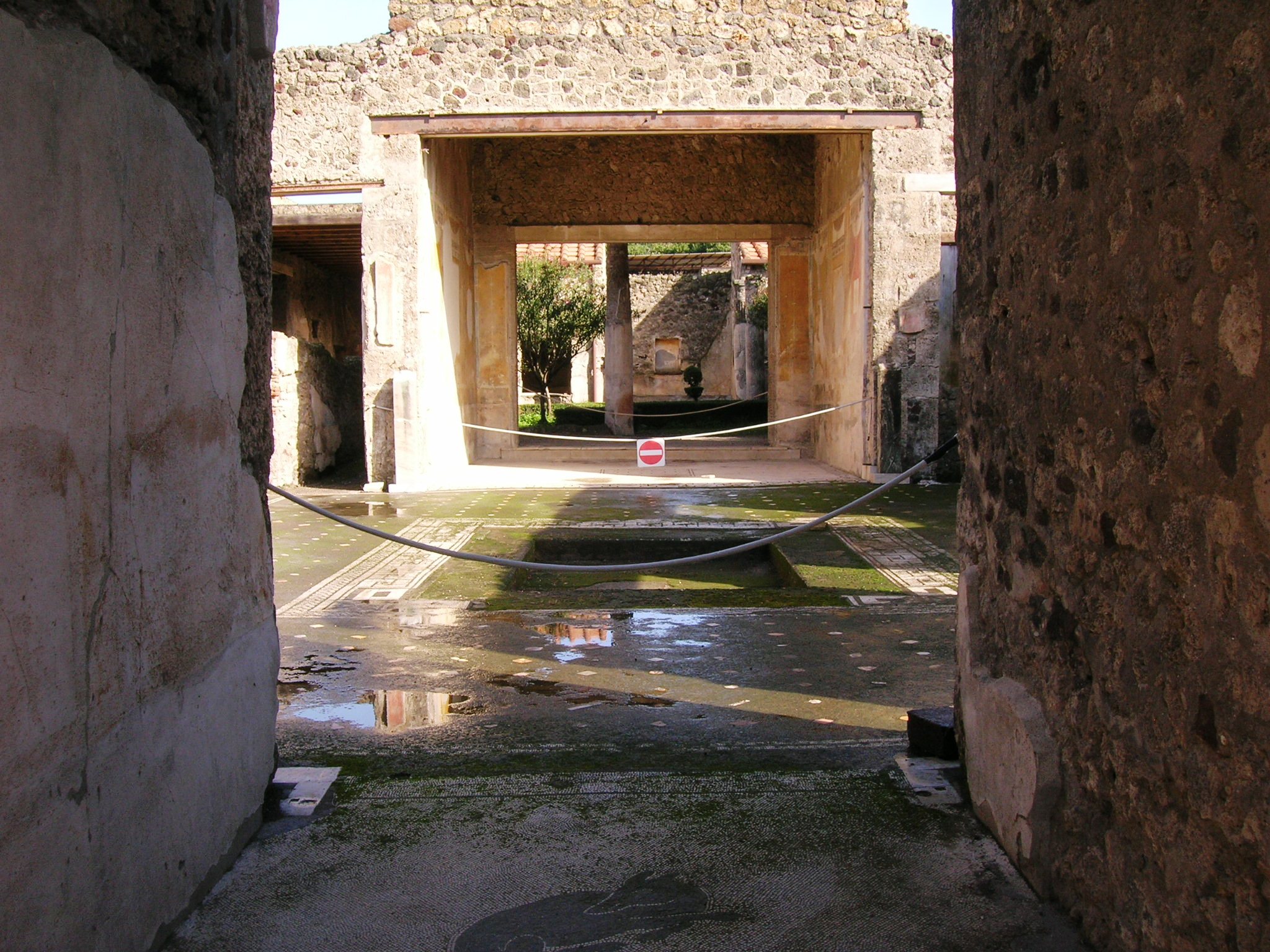 Region v Der Archäologischen Ausgrabungen Von Pompeji
