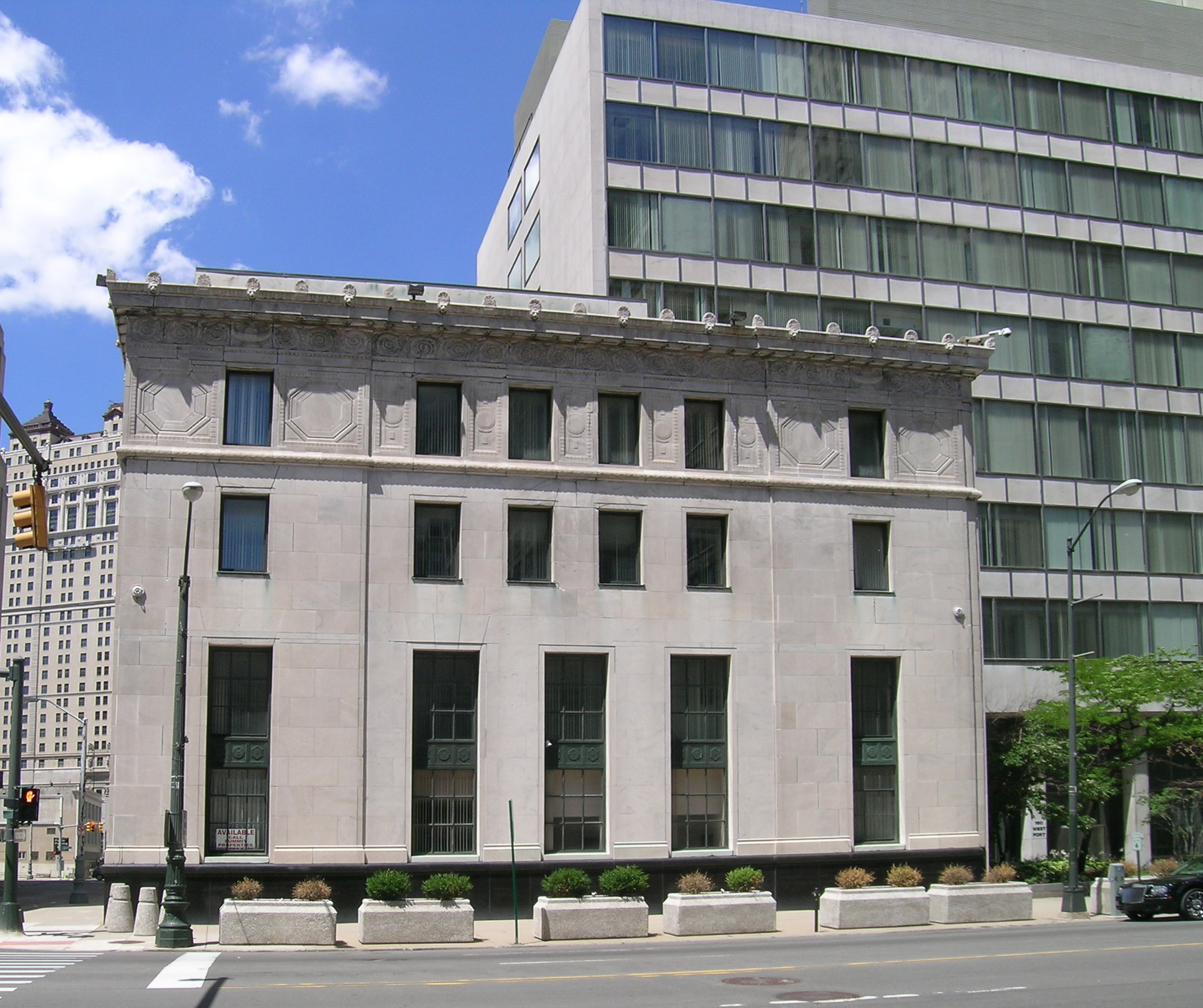 Bâtiment De La Succursale De Detroit De La Banque Fédérale De Réserve De Chicago