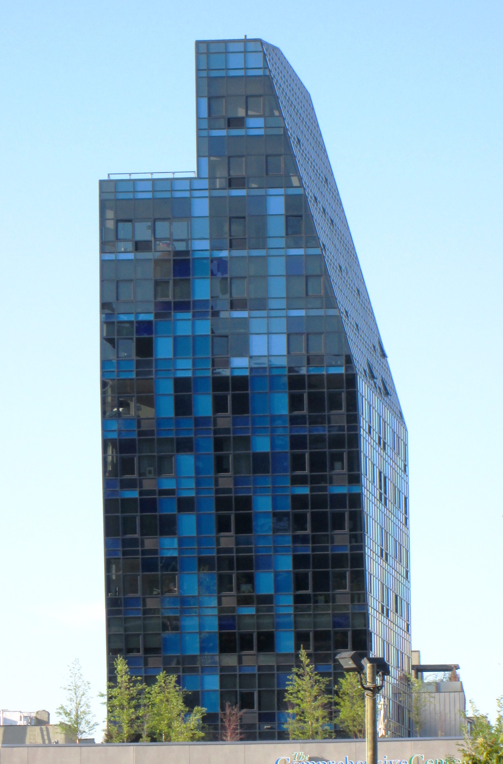 Blaues Condominium