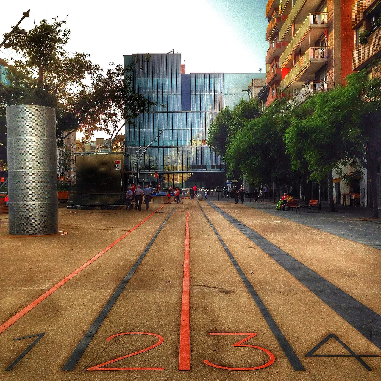 Plaça De Gal·La Placídia, Barcelona